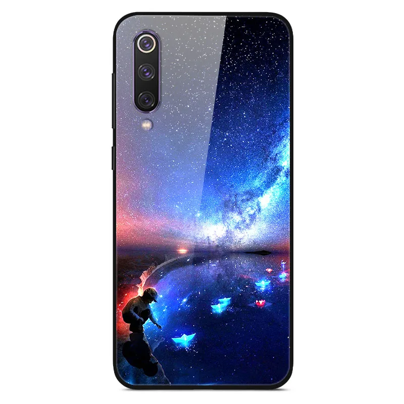 10 Чехол для Xiaomi mi 9 Lite glass mi 9 SE стеклянный силиконовый чехол для телефона для Xiaomi mi 9 SE чехол s для Xiaomi mi 9 T Pro 9 T Pro - Цвет: 10