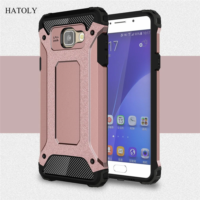 For Cover Samsung Galaxy A5 2016 Case Silicon Armor Hard Phone A510 &lt |