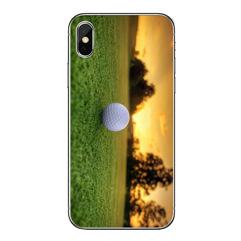 Many Golf Ball Pattern Sport Print TPU Transparent Bag Case For Huawei P20 Lite Nova 2i 3i 3 GR3 Y6 Pro Y7 Y8 Y9 Prime 2018 2019 |