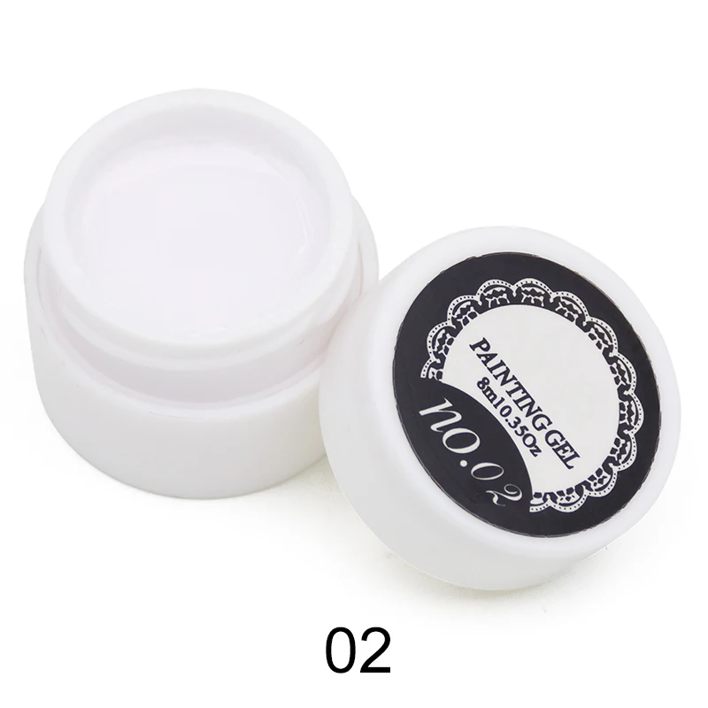white gel BUKAKI верхнее Базовое покрытие лак для ногтей Гель-лак для ногтей Советы УФ Гель-лак для ногтей Французский маникюр длительный Гибридный лак грунтовка для ногтей - Цвет: white gel