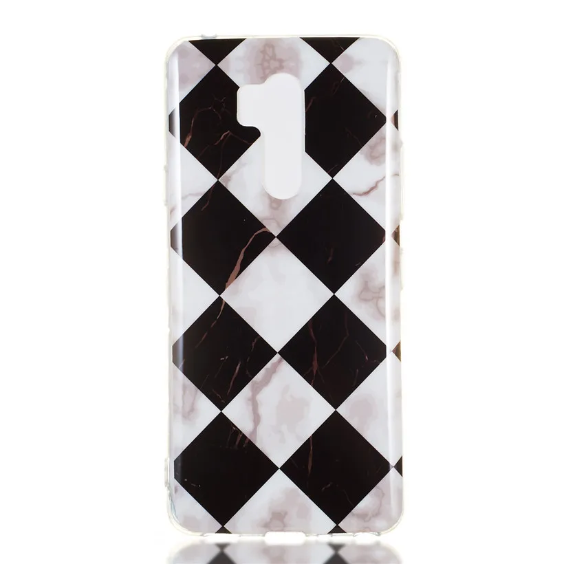 HEMASOLY Marble Case For LG G7 Silicone Luxury Pattern Soft TPU Back Cover |