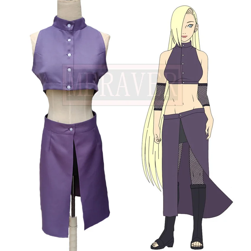 Шипуден Косплей Ино Яманака Костюм|cosplay costume|naruto cosplayino yamanaka costume |