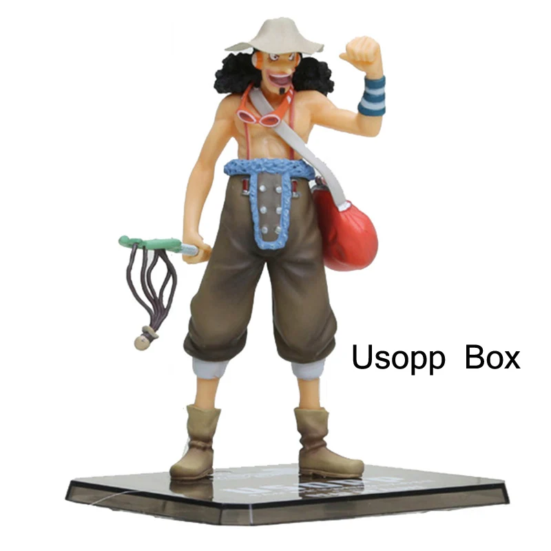 Аниме one piece Figure 2 года спустя Луффи нами ророноа Зоро Санджи Чоппер Хэнкок Битва вер. Фигурка коллекционная игрушка - Цвет: Usopp Box