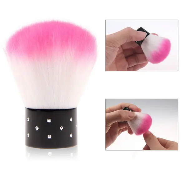 1 кисть для ПК пыль ногтей акриловый колинский УФ Unhas De Gel Мягкий Pincel Unha 60 г розовый