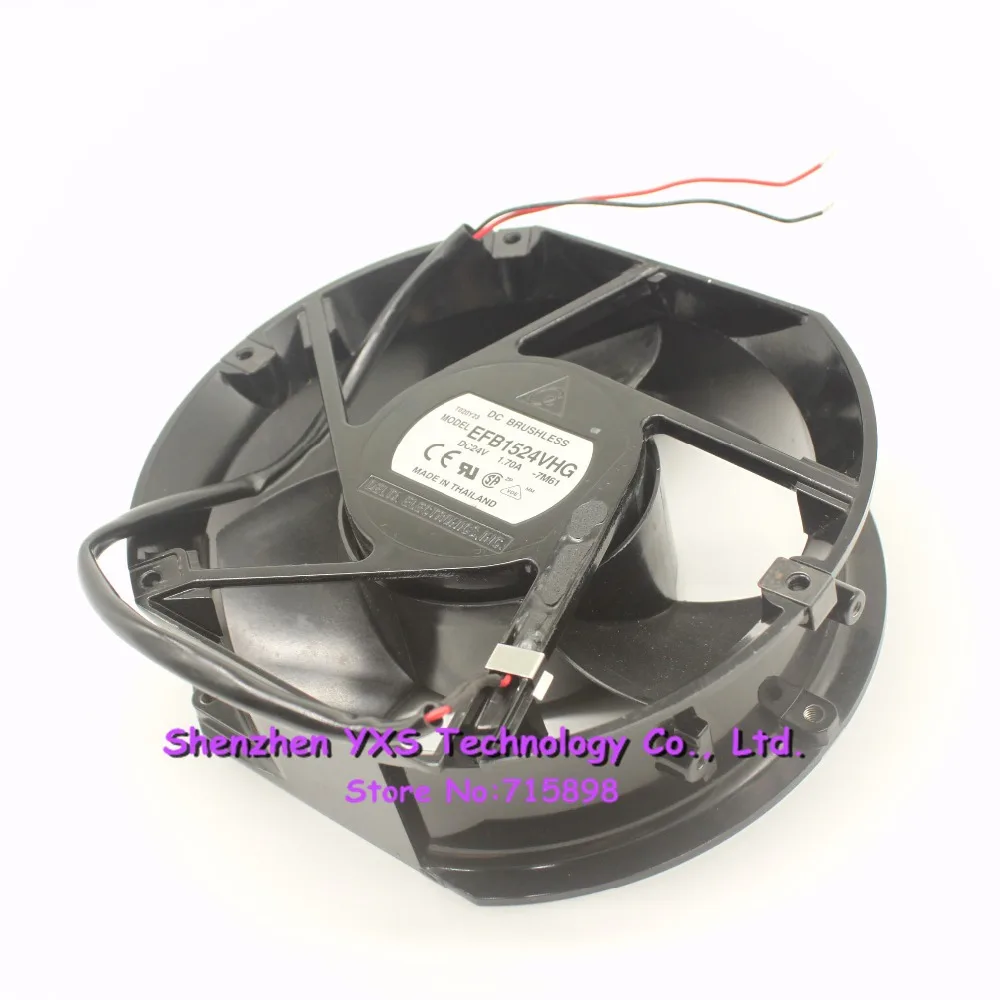 EFB1524VHG 17251 172*150*51MM 17cm DC24 24.48W 4000RPM Cooling Fan 1.70A 4 Wire Blower | Электроника