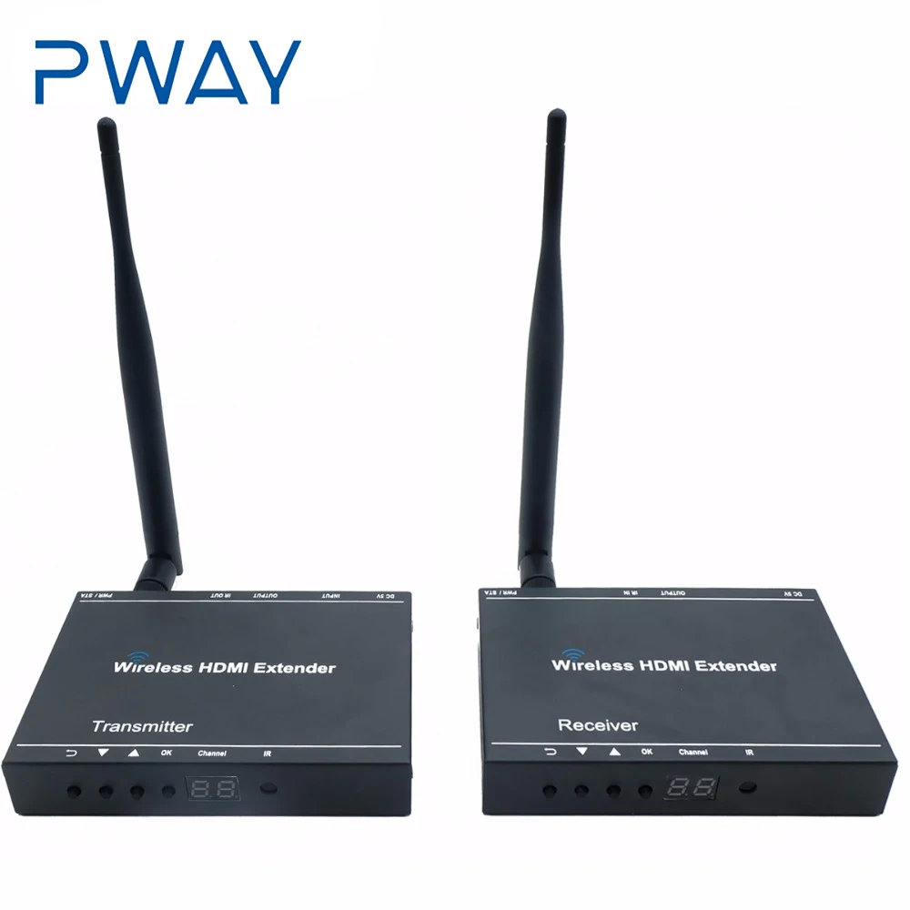 Беспроводной HDMI порт удлинитель Kit Matrix (TX RX) 2x2 Wifi передатчик и приемник до 50 м/164ft с