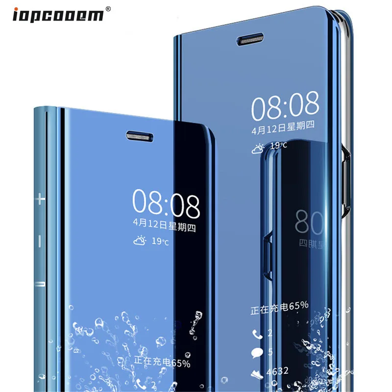 Умный Прозрачный чехол для Huawei Mate 9 Pro умный антидетонационный зеркальный