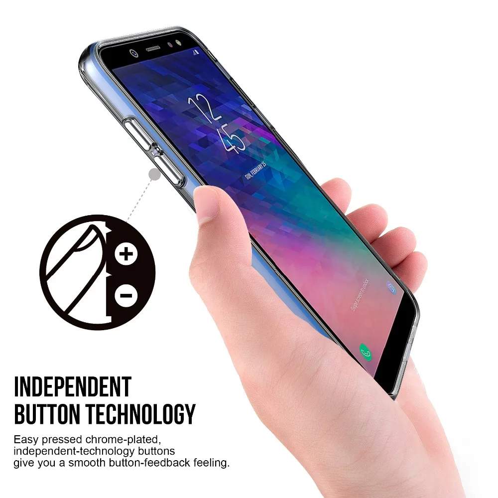 TOIKO Chiron прозрачные противоударные Чехлы для samsung Galaxy A6 2018 Plus Аксессуары телефонов