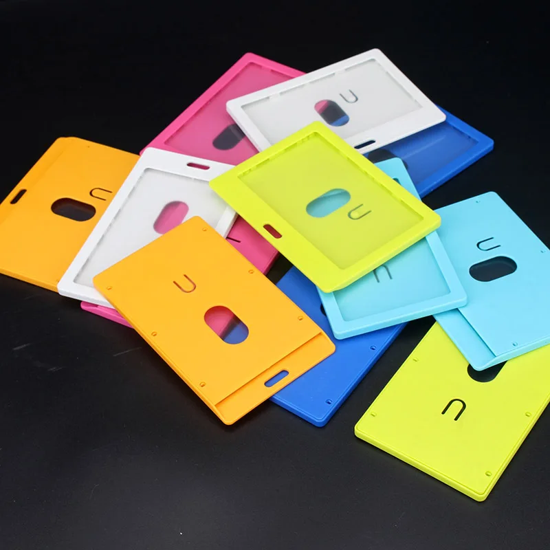 2018 Мужская ремешки id порте держатель знак прозрачный пользовательские посещение