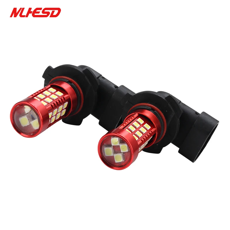 2 шт. Высокая мощность 9006 Противотуманные фары 36SMD 3030 светодиодные линзы 9005