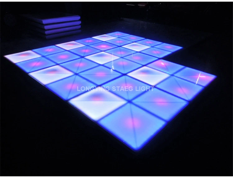 10 мм 720 шт. светодиодов RGB полный Цвет СВЕТОДИОДНЫЙ танцпол сценический спецэффект Водонепроницаемый IP65 танцпол для сцены Вечерние