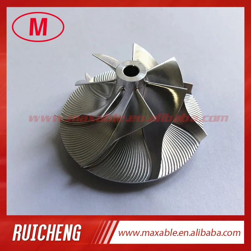 GT12 30.00/44.01mm 7+0 blades high performance Reverse turbocharger billet/milling/aluminum 2618 compressor wheel | Автомобили и