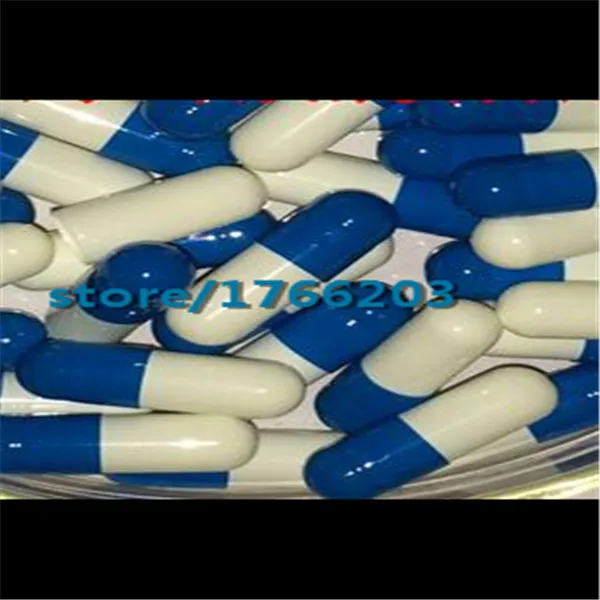 

Empty capsule 10,000pcs/lot Size1# Sapphire Blue/White Color Empty Enteric Coated Capsules Drcap 1#-Tops & Bottoms Separated