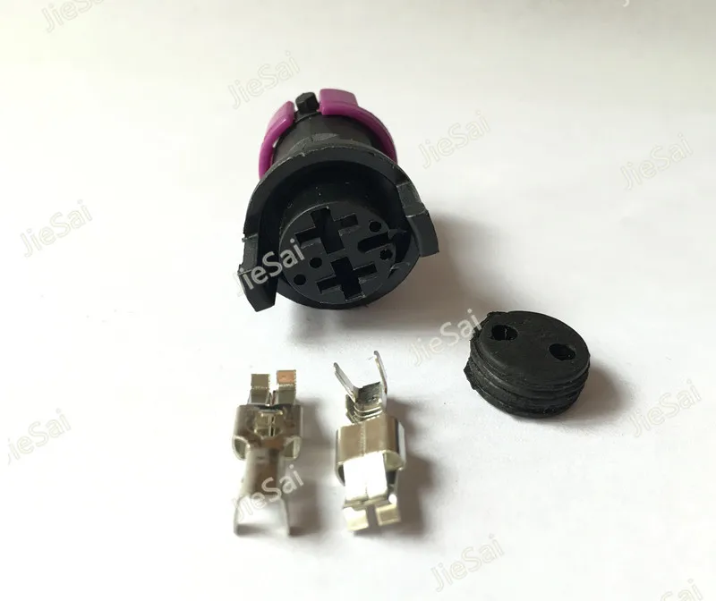 2 контактный пластиковый водонепроницаемый гнездовой разъем для датчика карты