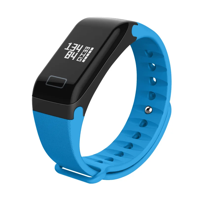 696 Fitness Tracker Wristband Heart Rate Monitor Smart Band F1 Blood Pressure With Pedometer Bracelet | Электроника