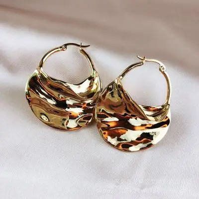 Эмаль CC Exaggrate большая серьга Kolczyki Kupe Joyas золотой белый синий 3 цвета букле Oreille Oorbel ohrrrringe бижутерия для женщин