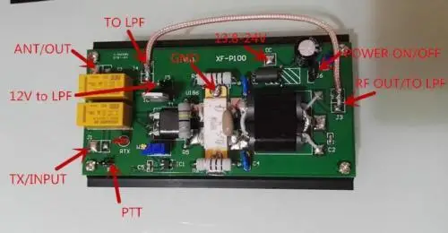 1 шт. 3,5-30 МГц 90 Вт усилитель мощности HF для FT-817 SUNSDR2 KX3 IC-703+ 80 м-10 м HF LPF