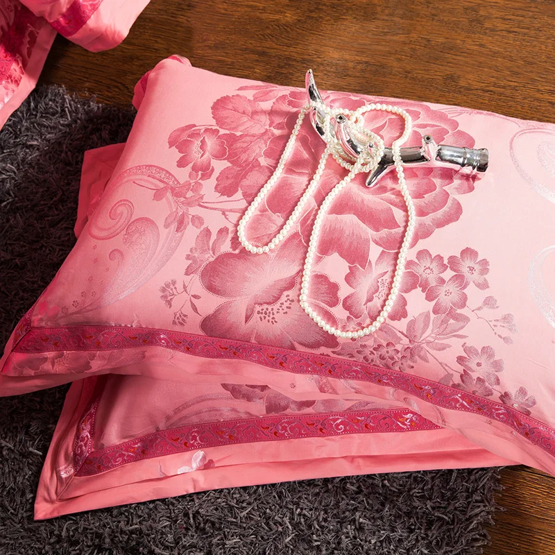 4 6 штук в партии для девочек розовый цвет шикарные Сатиновые шелковые