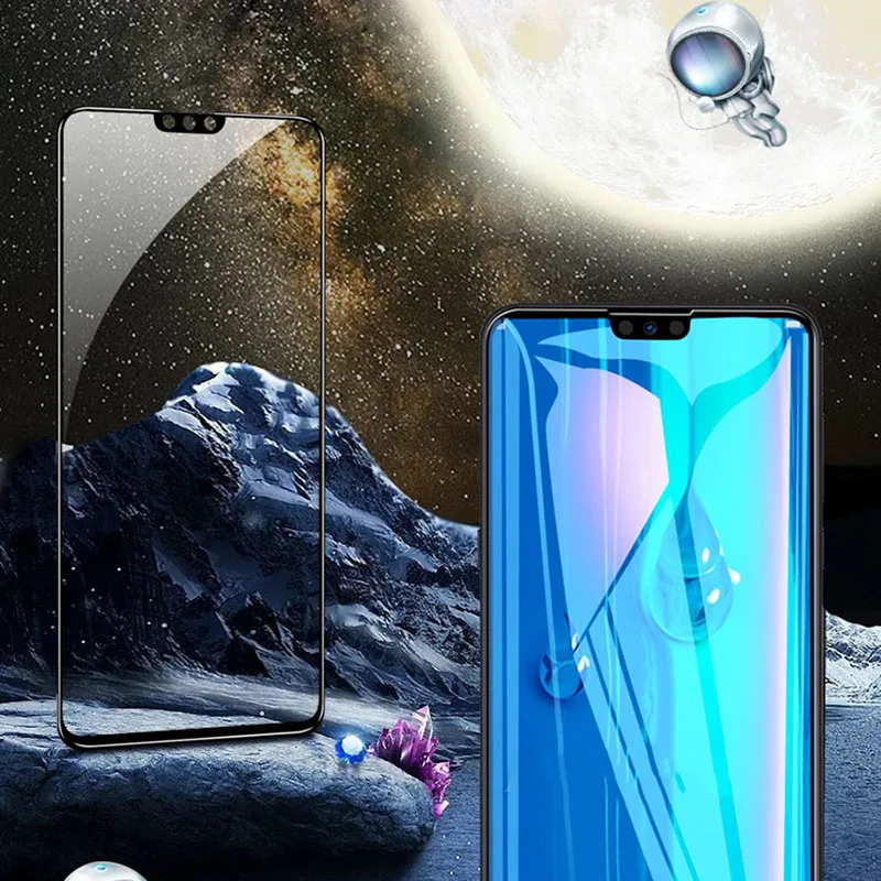 Защитное стекло для huawei y9 2019 cam закаленное huavei hauwei tremp y 9 9y Защитная пленка экрана