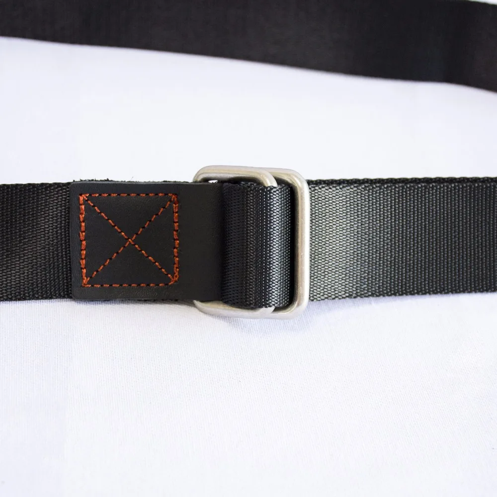 Men Double Ring Buckle Casual Fashion Belt for Women Military Young Popular Black Color ID507 | Аксессуары для одежды