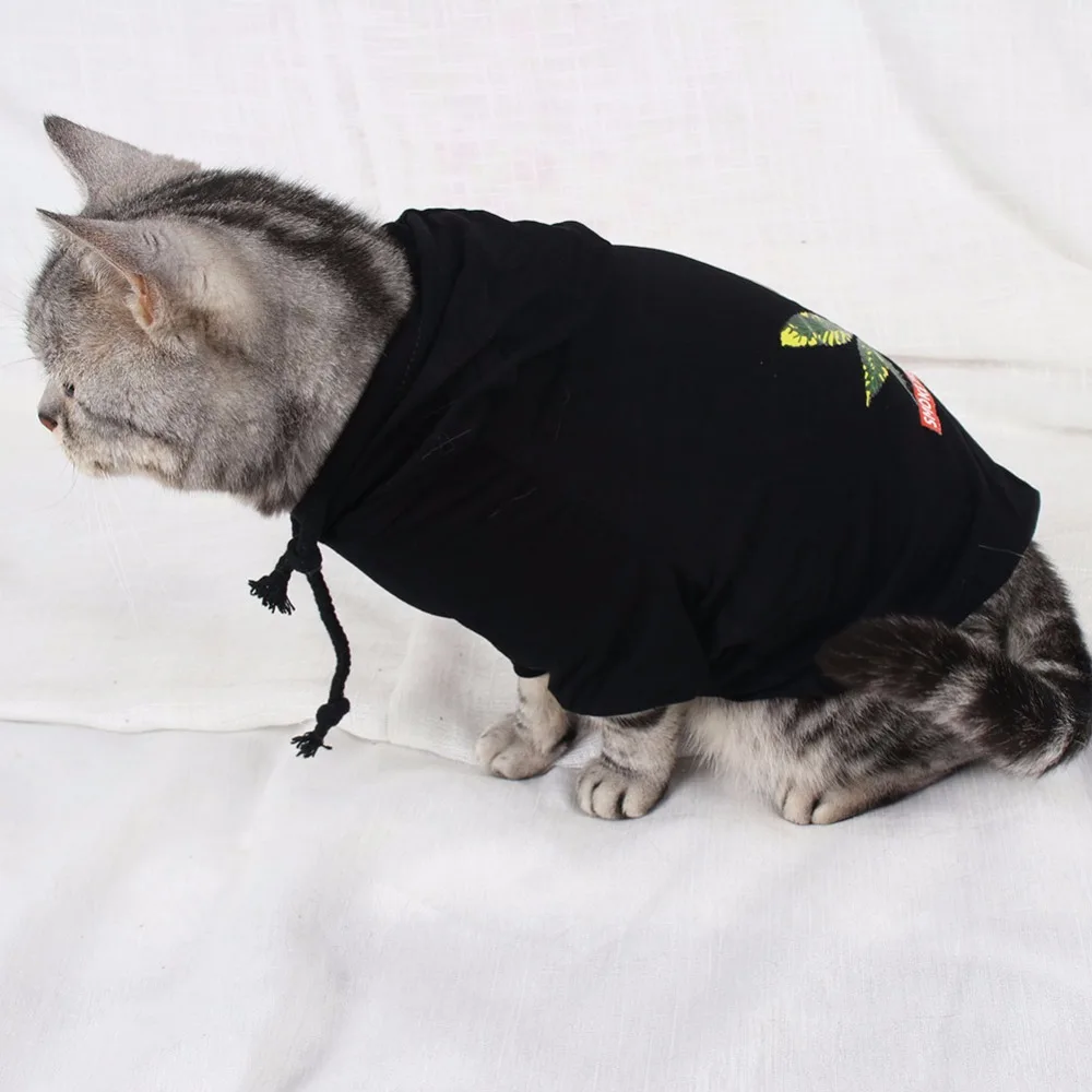 Traumdeutung Одежда для кошек Толстовка Маленькая женская одежда котят костюм собак| |