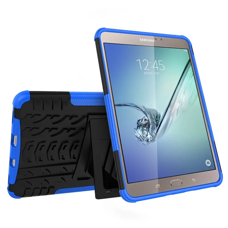 Яркий ударопрочный гибридный защитный чехол с подставкой для samsung Galaxy Tab S2 8 0 T715 T710