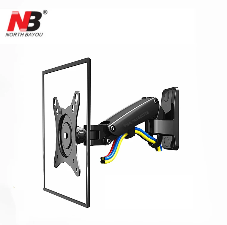 Держатель для монитора NB F120 с газовой пружиной 17 27 дюймов ЖК дисплей полным