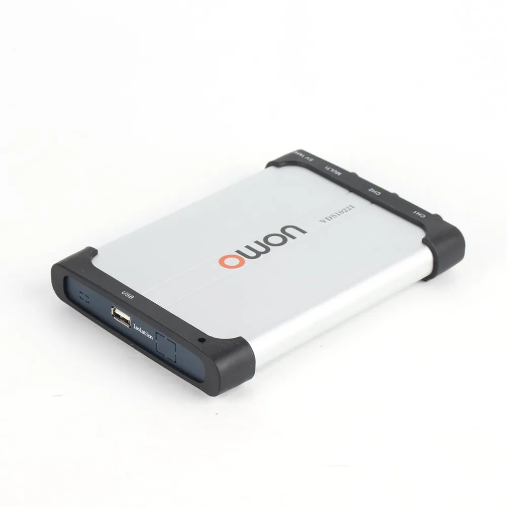 Owon VDS1022I Осциллограф портативный 25 МГц 2 + 1 Каналы запись USB хранения генератор