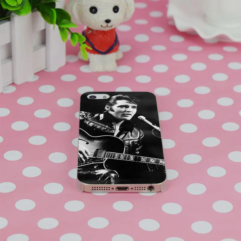 B3005 Популярный Музыкант Элвис Пресли Прозрачный Жесткий Тонкий Case Cover Для Apple iPhone 4