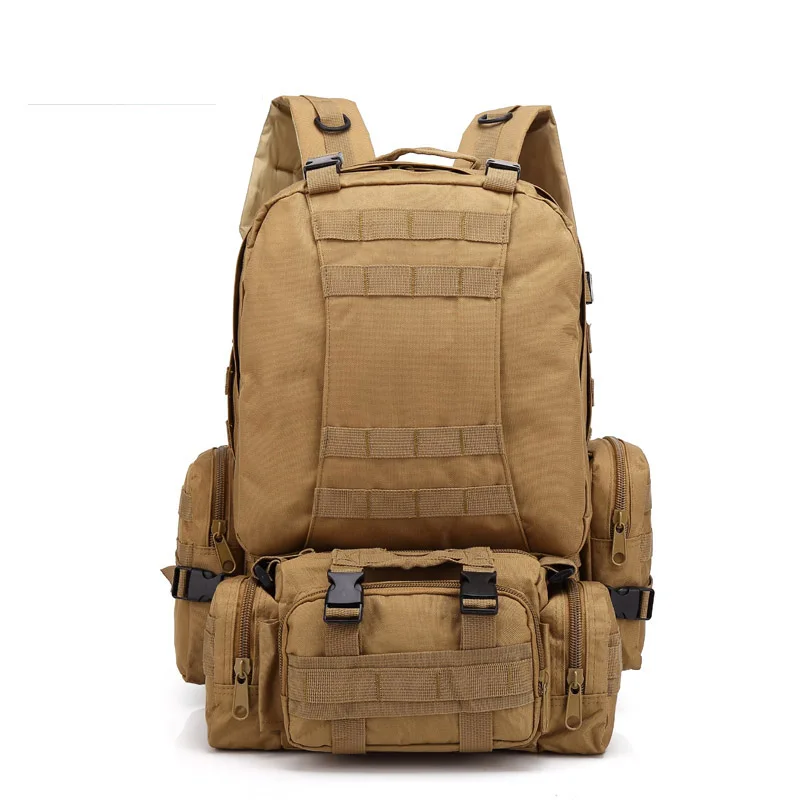 MAGCOMSEN, мужской рюкзак, 600D, нейлон, водонепроницаемый, военный, армейский, MOLLE, Рюкзак Camo 55L, большая емкость, походные, дорожные сумки для ноутбука, BL-03