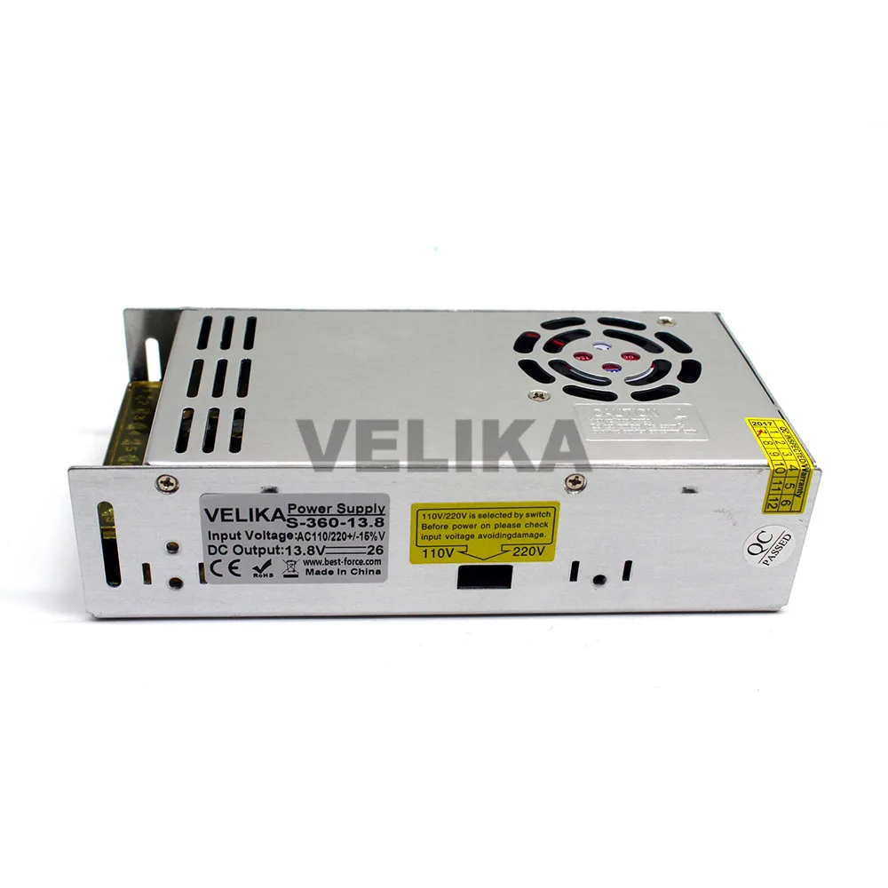 Драйвер для светодиодной лампы 13 8 В 360 Вт 110 А 220 переменного тока|power supply 13.8v|smps