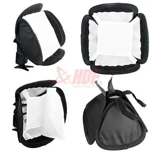 Рассеиватель софтбокс с отражателем для вспышки Speedlight Can &amp n Flash 430EX 580EX II 600EX-RT AT30