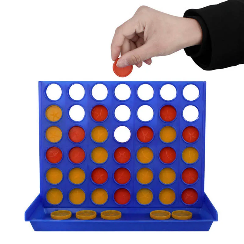 Настольная игра Connect 4 веселая семейная Вертикальная стратегическая настольная