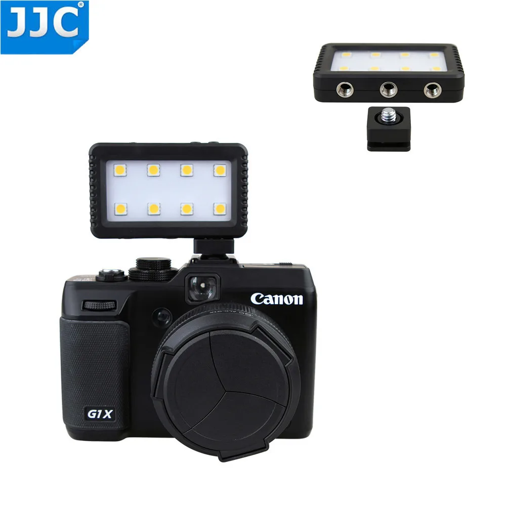 JJC вспышка для фотокамеры DSLR со стандартным видео освещением башмак Мини