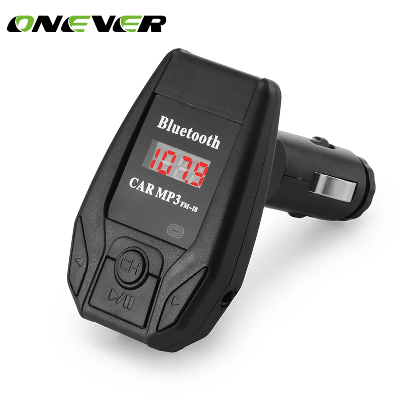 ONEVER автомобильный Стайлинг Bluetooth FM передатчик Беспроводной хэндс фри микро CD USB