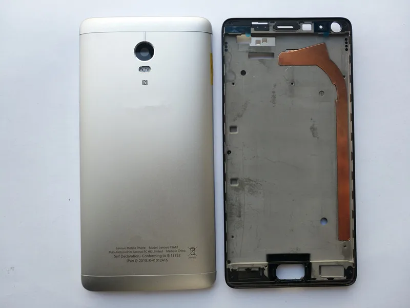 Новый чехол на переднюю рамку батарейного отсека для lenovo VIBE P1 P1a42 P1a41 P1C72 P1C58 с