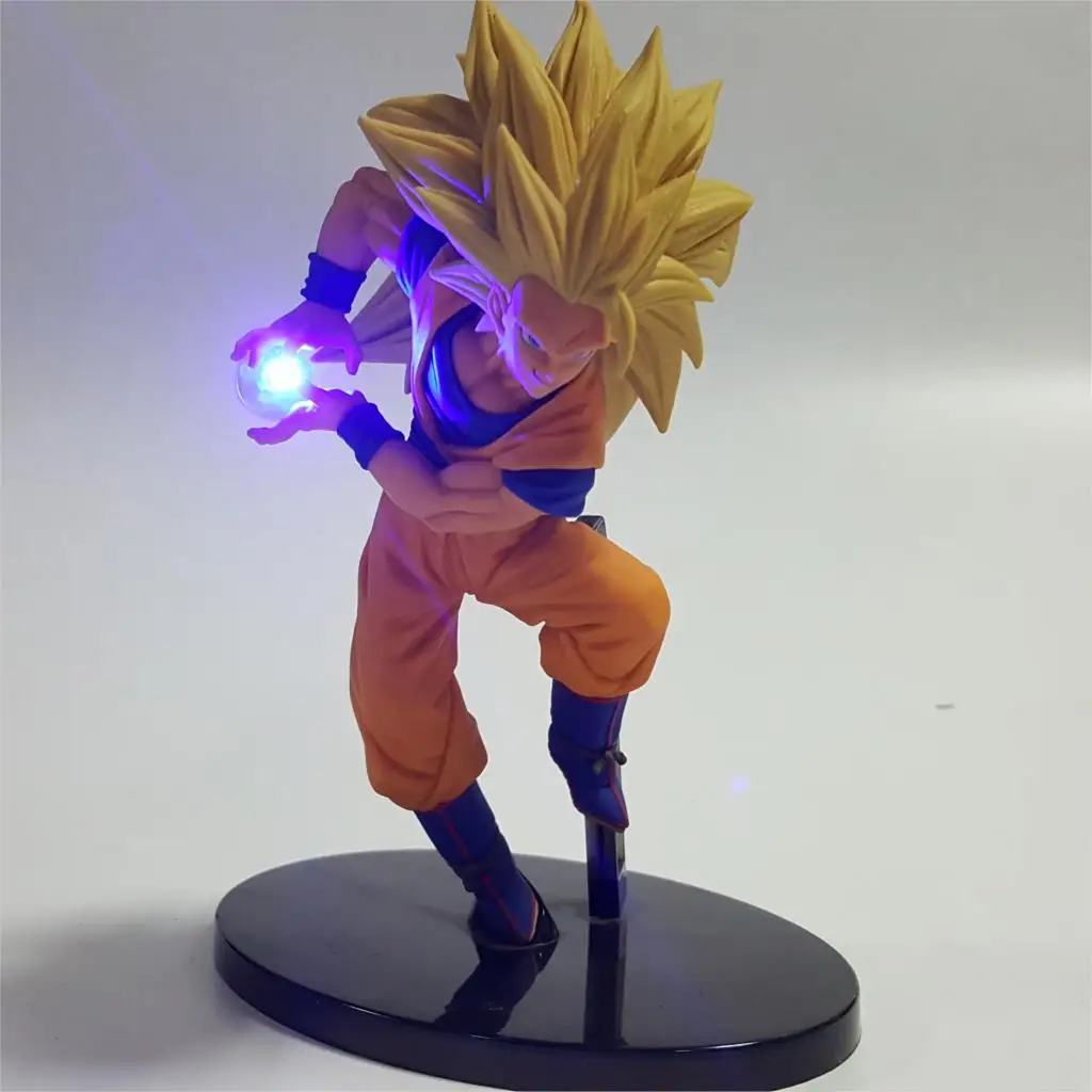 Прозрачный Dragon Ball Z Goku vegeta и Piccolo трусы фигурка freeza светодиодный ночник Kamehameha аниме Dragon Ball Z DIY декоративный светодиодный фонарь - Цвет: Прозрачный