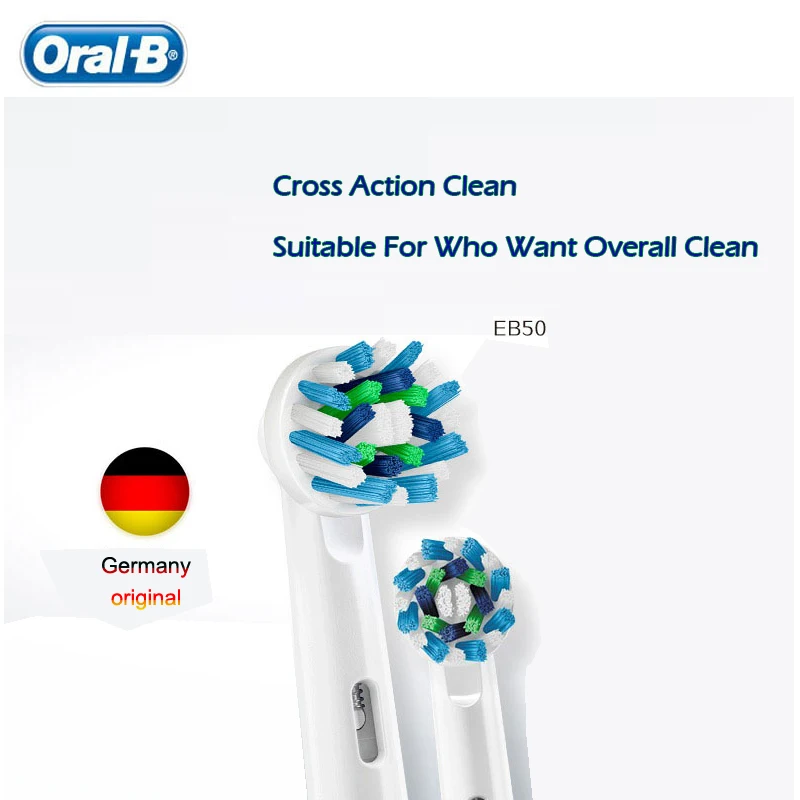 Oral B Сменные насадки для щеток электрическая вращающаяся зубная щетка 3D