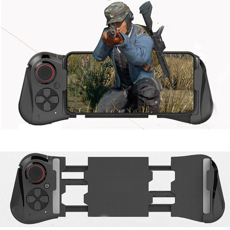 Телескопическая Беспроводной Bluetooth геймпад Управление Игровой джойстик ручка