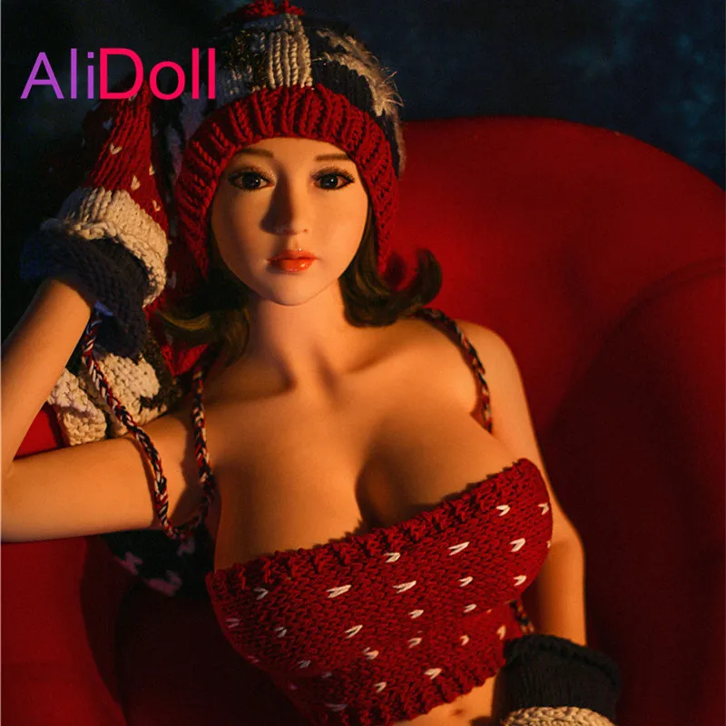 ALIDOLL 158 см (футов) большая грудь реальная силиконовые секс куклы для мужчин