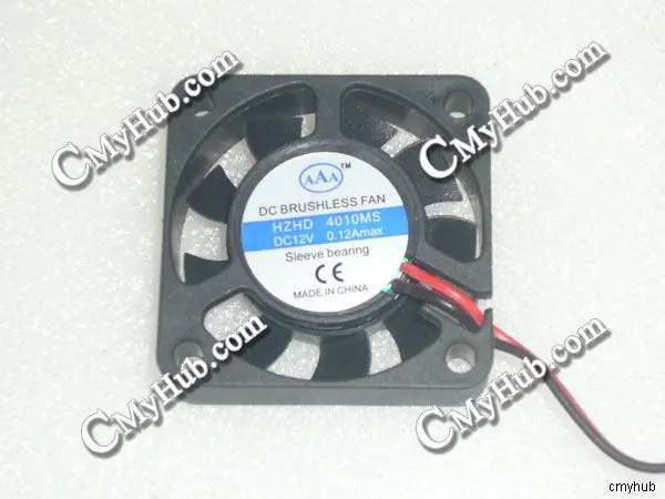 Новинка для RUNDA 4010 AAA HZHD HZHZ мс 4010S12H FD124010HS DC12V 0 12 Amax 40x40x10 мм 40*40*10 40 2-контактный