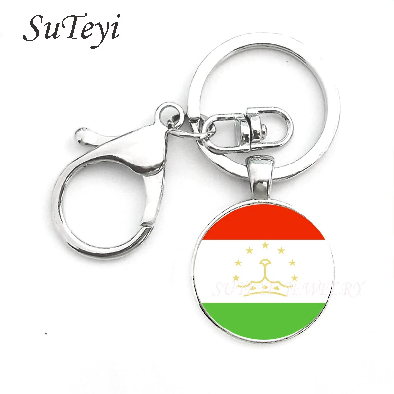 Модные Шри Ланка Таджикистан Таиланд Национальный кулон в форме флага брелок с