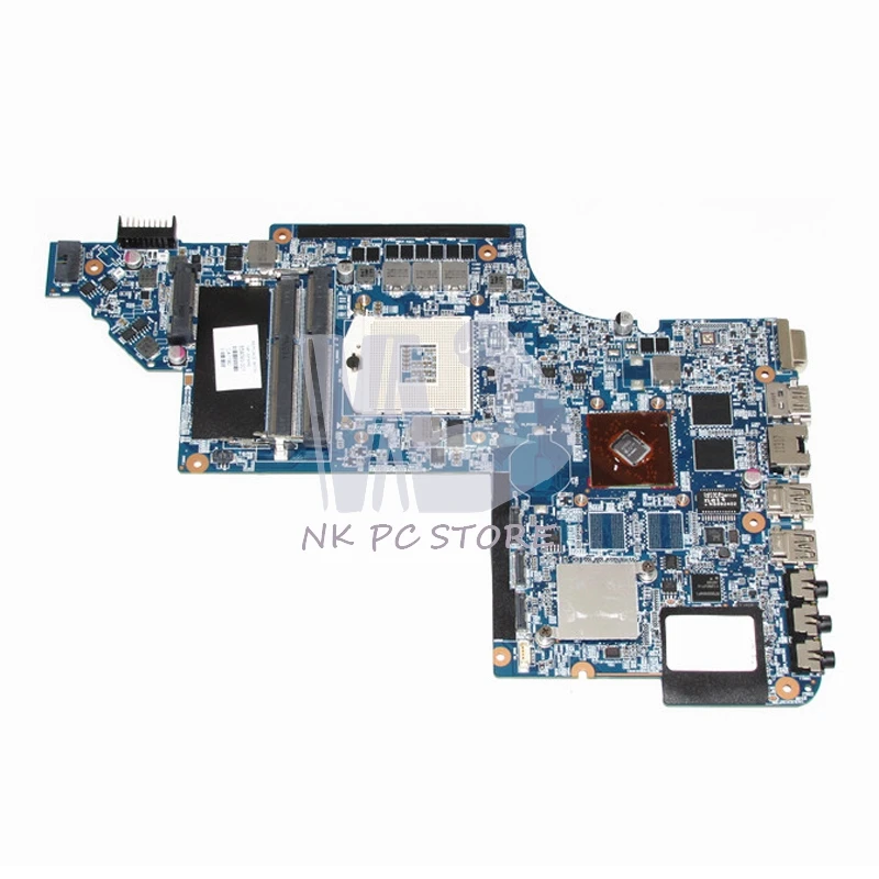 659093-001 материнская плата для ноутбука HP DV7 DV7-6000 HM65 DDR3 HD6490M GPU 100% протестирована |