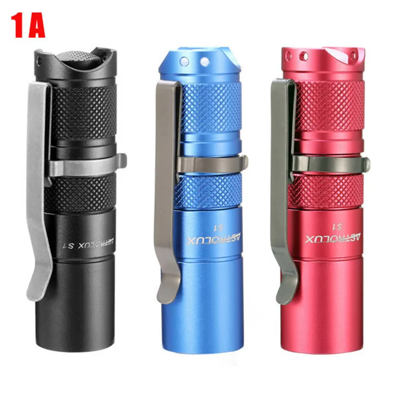 Astrolux S1 XPL фонарик Lanterna 1600LM 7/4 режима 1A Мини светодиодный водонепроницаемый фонарик Фонарь 18350 фонарик Открытый лагерь