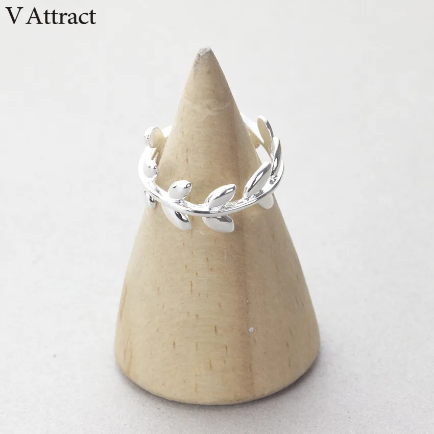 V привлечь Мода 2017 г. Регулируемый лист кольцо Для женщин Jewellery цвета: золотистый