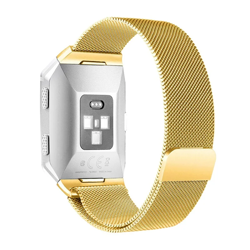 Металлический Браслет для Fitbit Ionic, браслет из нержавеющей стали Correa, ремешок на запястье для Fitbit Ionic, Смарт-часы, ремешок на магните, сменный
