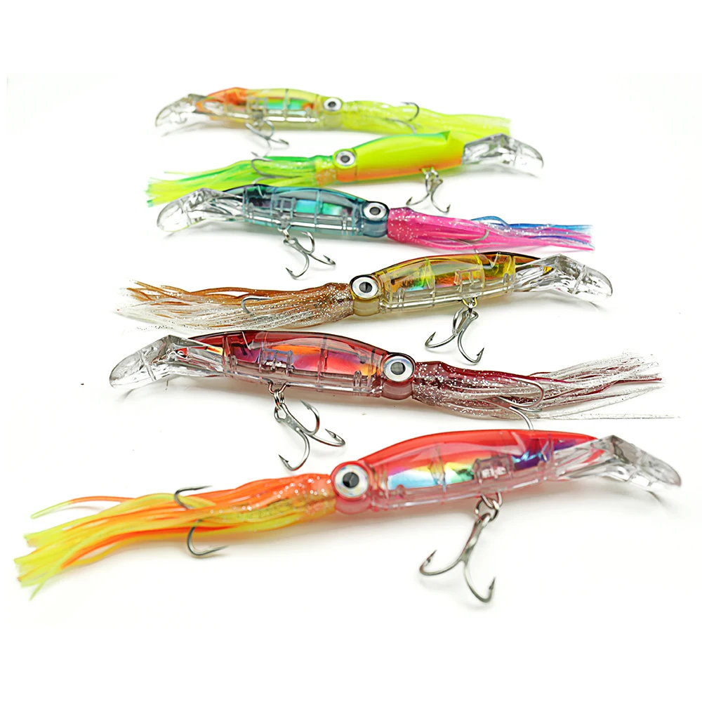 6 шт./компл. жесткая рыболовная приманка большого размера искусственная наживка 24