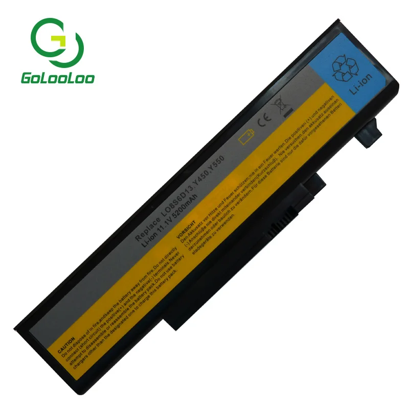 y550 l08l6d13 l08o6d13 аккумулятор для ноутбука lenovo ideapad y450 y450a 55y2054 l08s6d13|battery laptop|battery laptoplenovo
