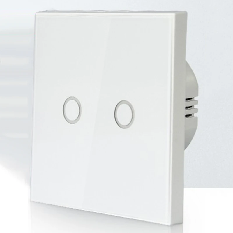 Полезный NAS SC02WE 2200 Вт WiFi ЕС Plug Smart Switch In wall 2Gang настройки таймера|Смарт-гаджеты| |