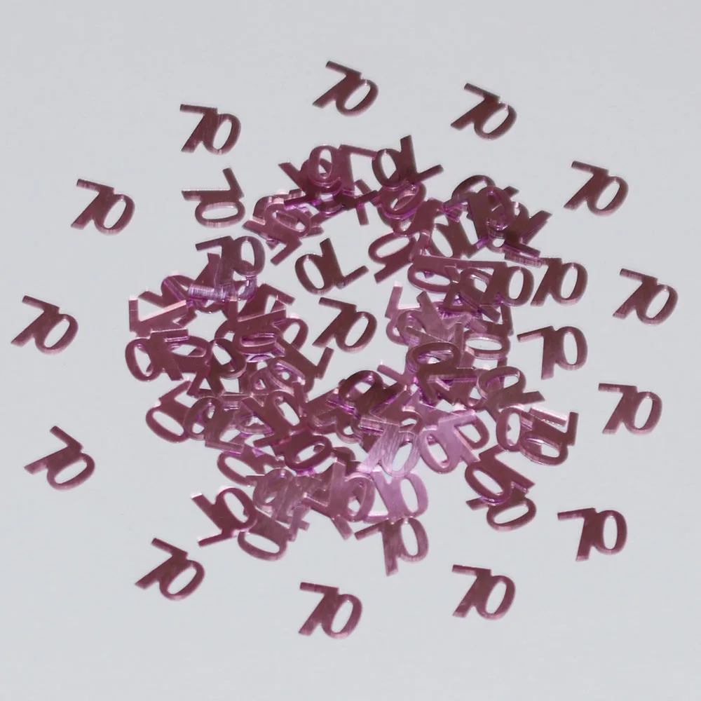 Цифры цифры в виде цифр 150 г розовые 13/16/18/20/21/30/40/50/60/70/80|confetti spray|confetti storetable confetti |